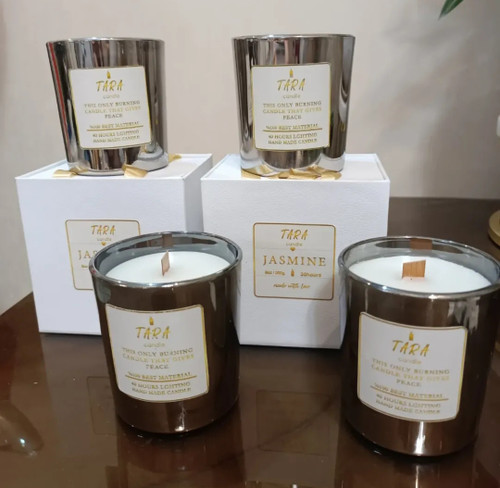 شمع عطری با رایحه یاس