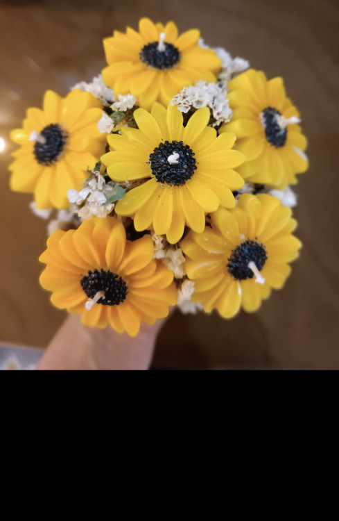 گلدان شمع افتابگردون